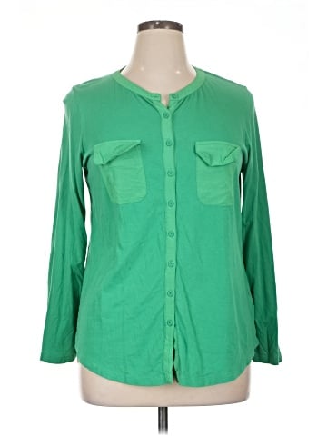 Boden 3/4 Sleeve Button-Down Shirt (view 1)