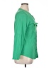 Boden Green 3/4 Sleeve Button-Down Shirt Size 16 - photo 4