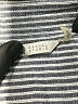 Casual Studio 100% Cotton Stripes Silver Long Sleeve Button-Down Shirt Size L (estimated) - photo 7