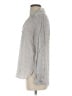 Massimo Dutti Chevron-herringbone Gray Long Sleeve Blouse Size 4 - photo 5