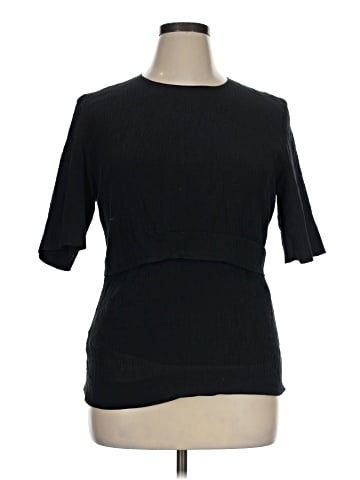 Cos 3/4 Sleeve Top (view 1)