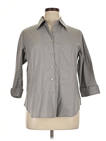 J.G. Hook 3/4 Sleeve Button-Down Shirt (view 1)