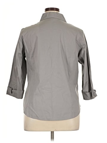 J.G. Hook 3/4 Sleeve Button-Down Shirt (view 2)