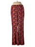 Silence and Noise Floral Red Casual Pants Size 2 - photo 1