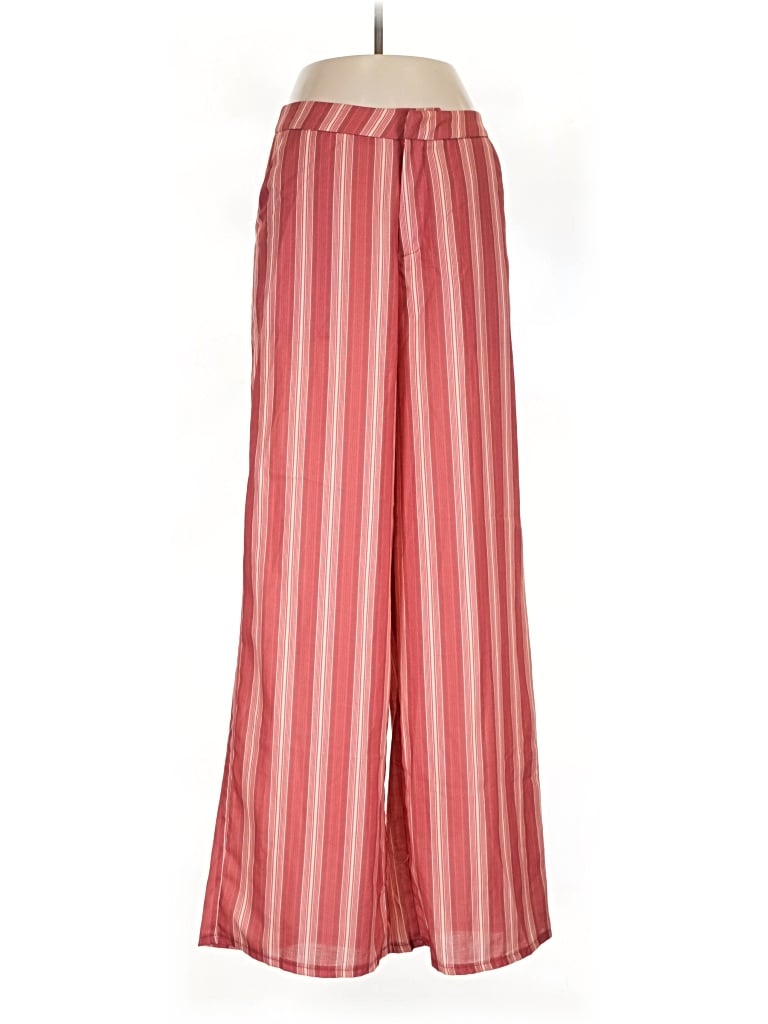 Pre-owned Prettylittlething Casual Pants In Red