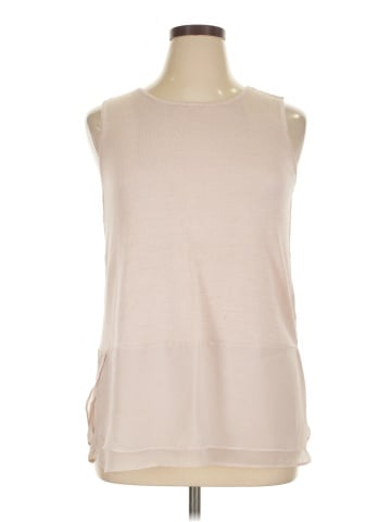 Nic + Zoe Sleeveless Silk Top (view 1)