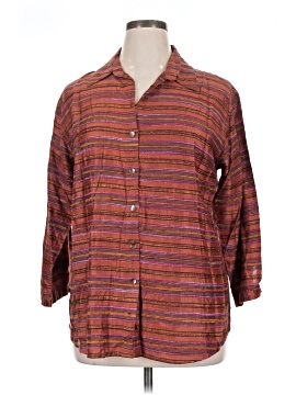 Chico's Design 3/4 Sleeve Silk Top (view 1)