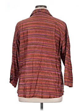 Chico's Design 3/4 Sleeve Silk Top (view 2)