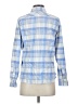 L.L.Bean 100% Cotton Plaid Blue Long Sleeve Button-Down Shirt Size XS - photo 2