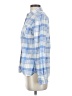 L.L.Bean 100% Cotton Plaid Blue Long Sleeve Button-Down Shirt Size XS - photo 5