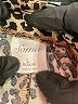 Soma Animal Print Brown Casual Pants Size L - photo 7