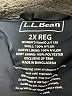 L.L.Bean 100% Nylon Solid Black Raincoat Size 2X - photo 6