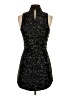 Amanda Uprichard 100% Polyester Stars Black Cocktail Dress Size S - photo 2