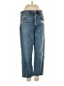 AGOLDE 100% Cotton Hearts Blue Jeans Size 27 waist - photo 1