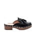 J.Crew 100% Leather Black Mule/Clog Size 7 - photo 1
