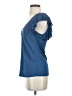 BCBGMAXAZRIA Blue Short Sleeve Top Size S - photo 5