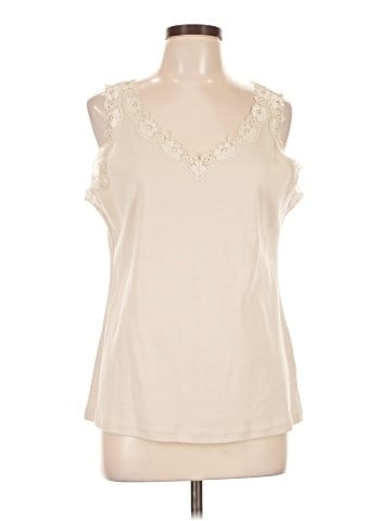 Karen Scott Sleeveless Blouse (view 1)
