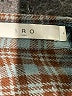 IRO Plaid Blue Long Sleeve Button-Down Shirt Size EU (FR) 36 / US 4 - photo 7