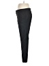 Ecru Solid Black Dress Pants Size 12 - photo 5