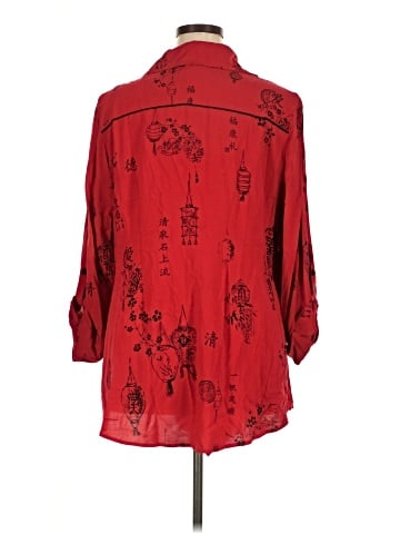 Soft Surroundings 3/4 Sleeve Blouse (view 2)