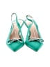 J.Crew 100% Leather Green Heels Size 9 1/2 - photo 2