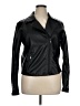 By Anthropologie 100% Polyurethane Black Jacket Size XL - photo 1
