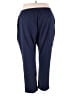Catherines Solid Blue Active Pants Size 3X - photo 2