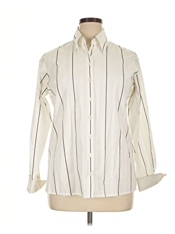 Norm Thompson Long Sleeve Button-Down Shirt (view 1)