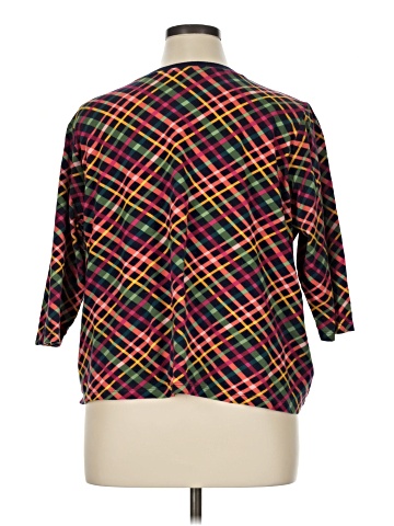 Kim Rogers 3/4 Sleeve Button-Down Shirt (view 2)