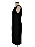 Nine West 100% Polyester Solid Black Cocktail Dress Size 8 - photo 5