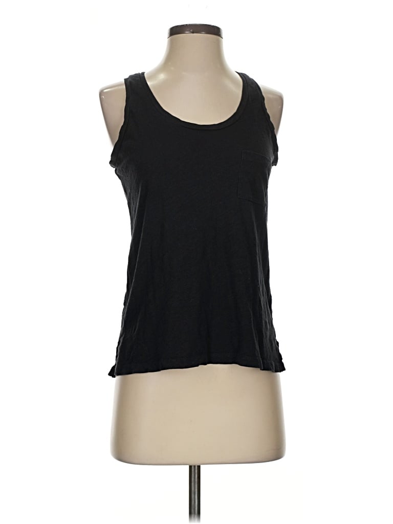 Pre-owned Madewell Sleeveless T-shirt In Black