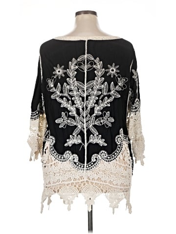 Cato 3/4 Sleeve Blouse (view 2)