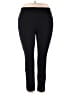 dalia Solid Black Active Pants Size XXL - photo 1