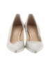 MICHAEL Michael Kors Metallic Silver Heels Size 6 - photo 2