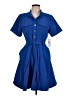 DKNY Blue Casual Dress Size 10 - photo 1