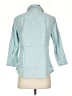 Covington 100% Cotton Teal 3/4 Sleeve Button-Down Shirt Size S - photo 2
