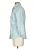 Covington 100% Cotton Teal 3/4 Sleeve Button-Down Shirt Size S - photo 5
