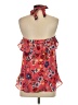 Parker Red Sleeveless Silk Top Size XS - photo 2