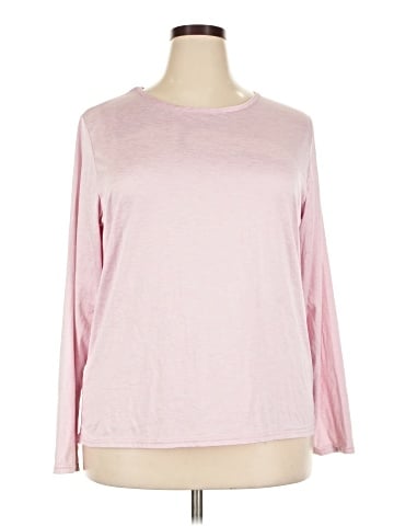 Real Essentials 3/4 Sleeve T-Shirt (view 1)