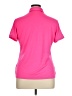 Adidas 100% Polyester Pink Short Sleeve Blouse Size XL - photo 2