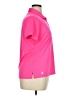 Adidas 100% Polyester Pink Short Sleeve Blouse Size XL - photo 4