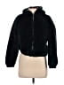 JouJou 100% Polyester Black Green Faux Fur Jacket Size L - photo 1