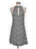 Express Stripes Black Casual Dress Size M - photo 2