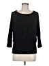 Chico's Black 3/4 Sleeve T-Shirt Size M - photo 1