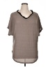 iGenJun Gray Short Sleeve Top Size XL - photo 1