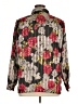 Allison Daley 100% Polyester Floral Gray Long Sleeve Blouse Size 16 - photo 2