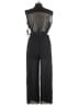 XOXO 100% Polyester Solid Black Jumpsuit Size L - photo 2