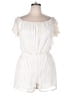 Charlotte Russe Hearts Ivory Romper Size XL - photo 1