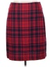 Talbots Outlet Plaid Red Casual Skirt Size 14 - photo 1