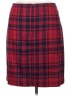 Talbots Outlet Plaid Red Casual Skirt Size 14 - photo 2